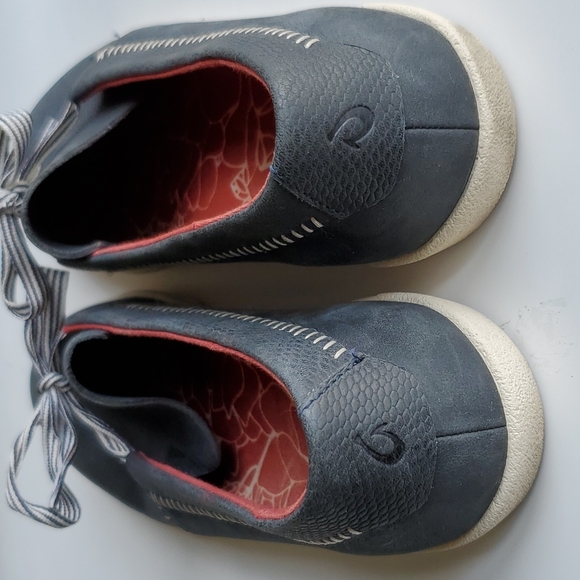 Olukai Alohi Casual Comfort Slip On Blue Sneaker Size 6.5 - Picture 5 of 8